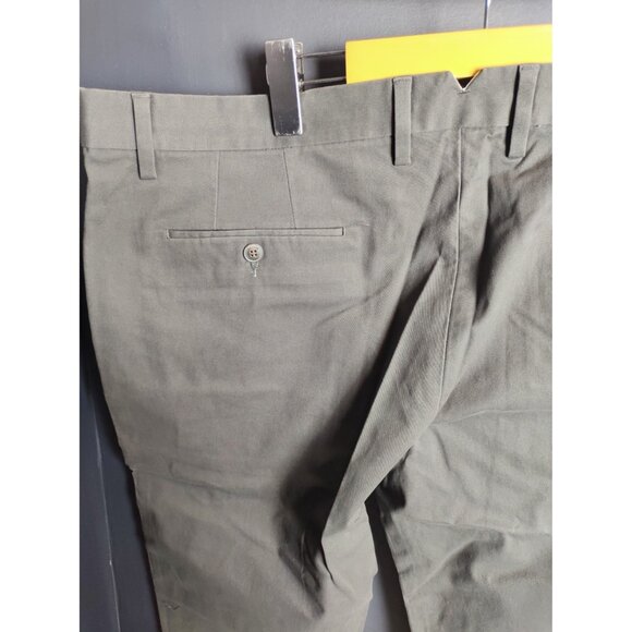 Snover Men’s Dark Grey Chino Pants Straight Leg Stretch Fit Casual NWT - Picture 4 of 10